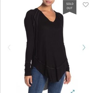 Brand new Free People Catalina v- neck thermal top